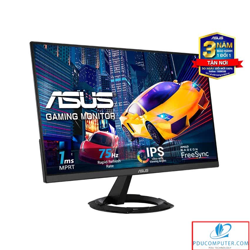 Màn hình Asus VZ249HEG1R (23.8inch/FHD/IPS/75Hz/1ms/250nits/HDMI+D-Sub+Audio/Freesync)