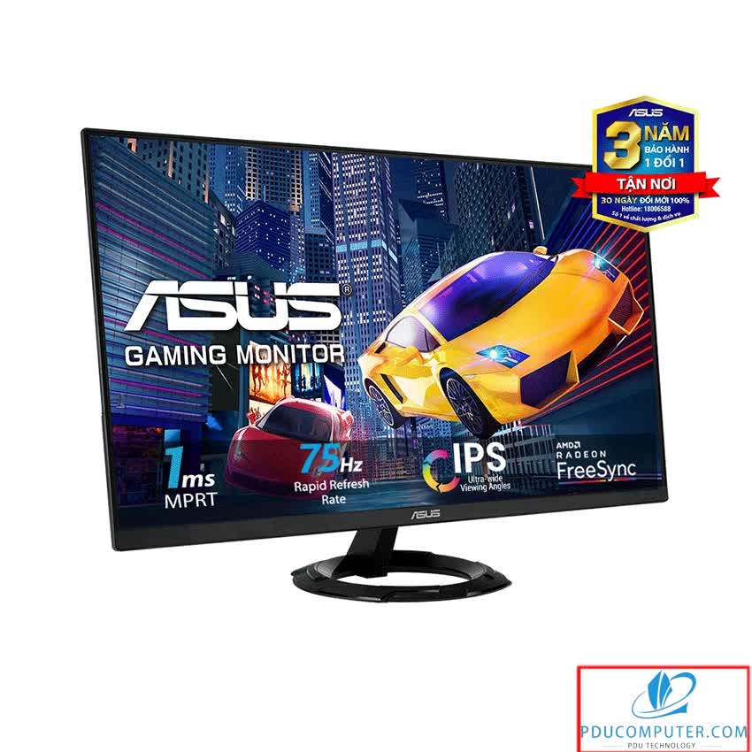 Màn hình Asus VZ279HEG1R (27inch/FHD/IPS/75Hz/1ms/250nits/HDMI+DSub/FreeSync)