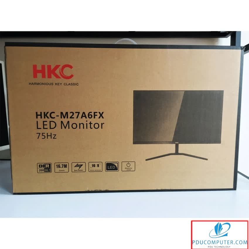 Màn hình HKC M27A6FX (27 inch/FHD/VA/75Hz/12ms/220 nits/HDMI+VGA)