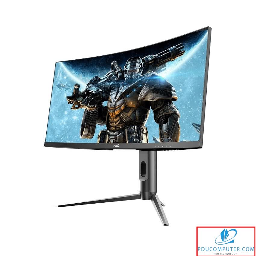 Màn hình HKC MB34A4Q (34inch/WQHD/VA/100Hz/1ms/250nits/HDMI+DP+Audio/Cong)