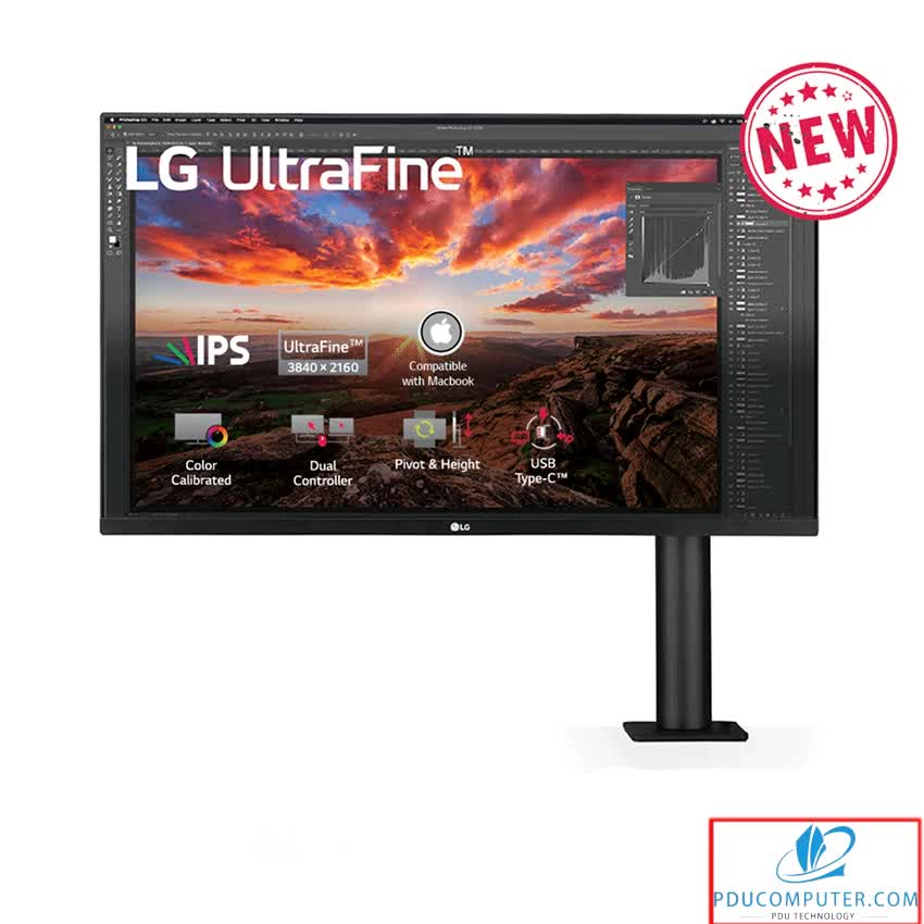 Màn hình LG 32UN880 (31.5inch/UHD 4K/IPS/60Hz/5ms/350nits/HDMI+DP+USBType-C+Audio/FreeSync)