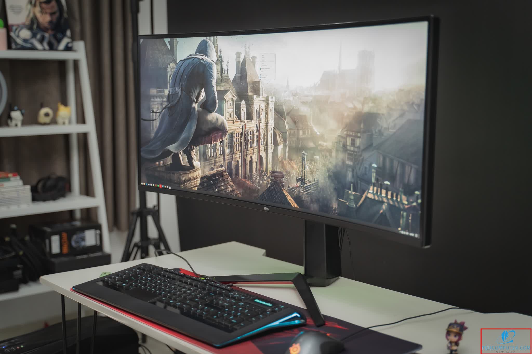 Màn hình LG 34GN850-B (34 inch/2K/NanoIPS/144Hz/1ms/400 nits/HDMI+DP+USB/Cong)