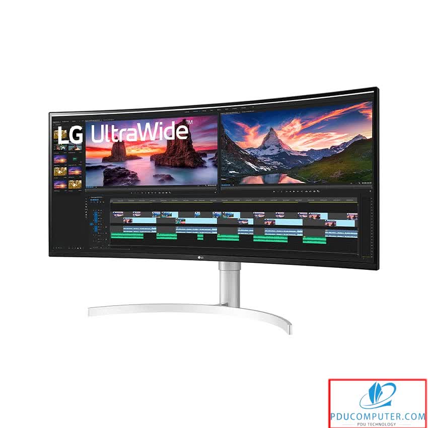 Màn hình LG 38WN95C-W (38inch/QHD+/NanoIPS/144hz/1ms/450nits/HDMI+DP+USB-C+Audio/GSync/Cong)