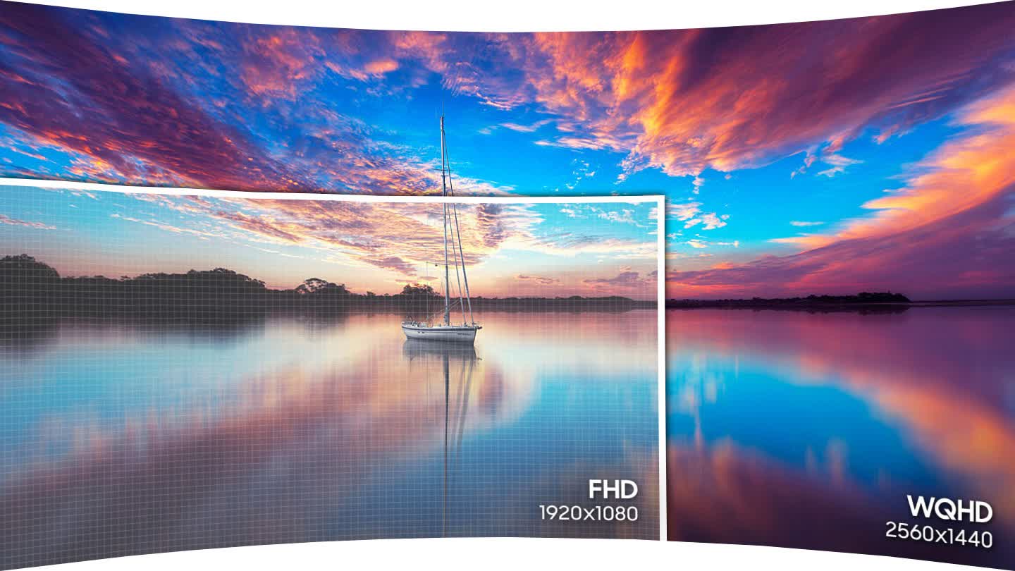 Màn hình Samsung C32JG50QEEXXV (32 inch/2K/VA/350cd/m²/DP+HDMI/144Hz/1ms/Màn hình cong)