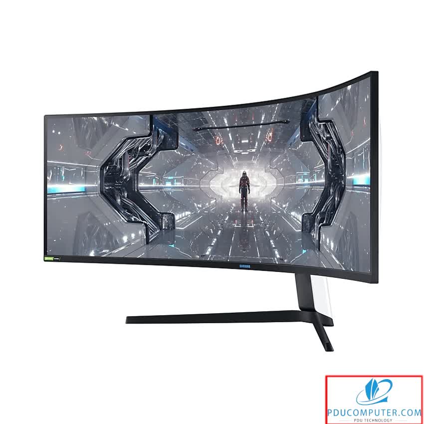 Màn hình Samsung Odyssey G9 LC49G95TSSEXXV (49 inch/DualQHD/VA/240Hz/1ms/420nits/HDMI+DP+USB+Audio/G-Sync/Cong)