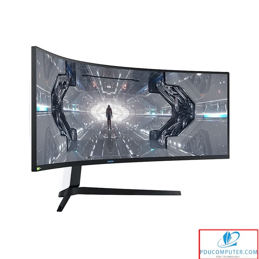 Màn hình Samsung Odyssey G9 LC49G95TSSEXXV (49 inch/DualQHD/VA/240Hz/1ms/420nits/HDMI+DP+USB+Audio/G-Sync/Cong)