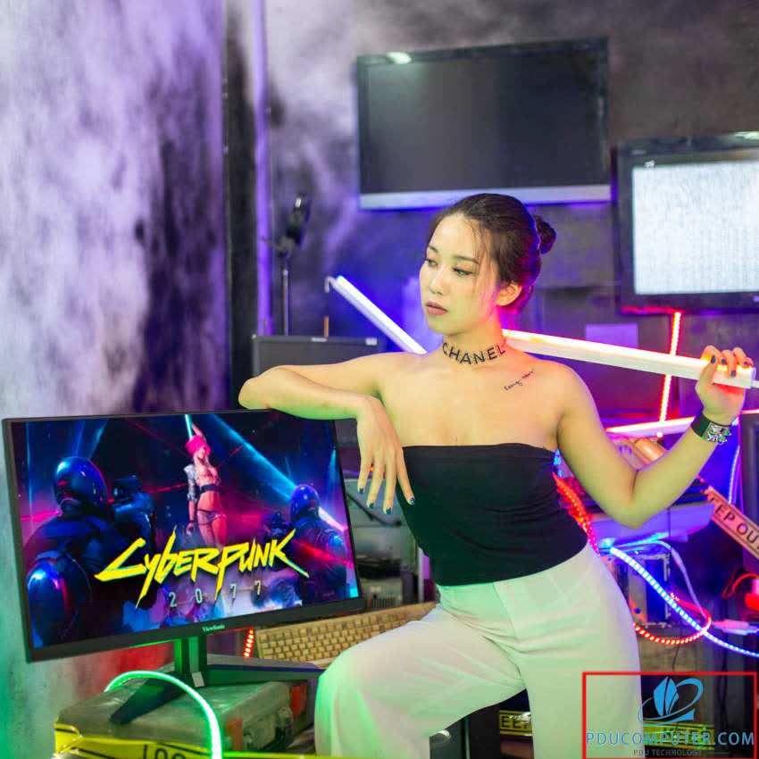 Màn hình Viewsonic VX2758-2KP-MHD (27 inch/2K/VA/350cd/m²/DP+HDMI/144hz/1ms/Màn hình cong)