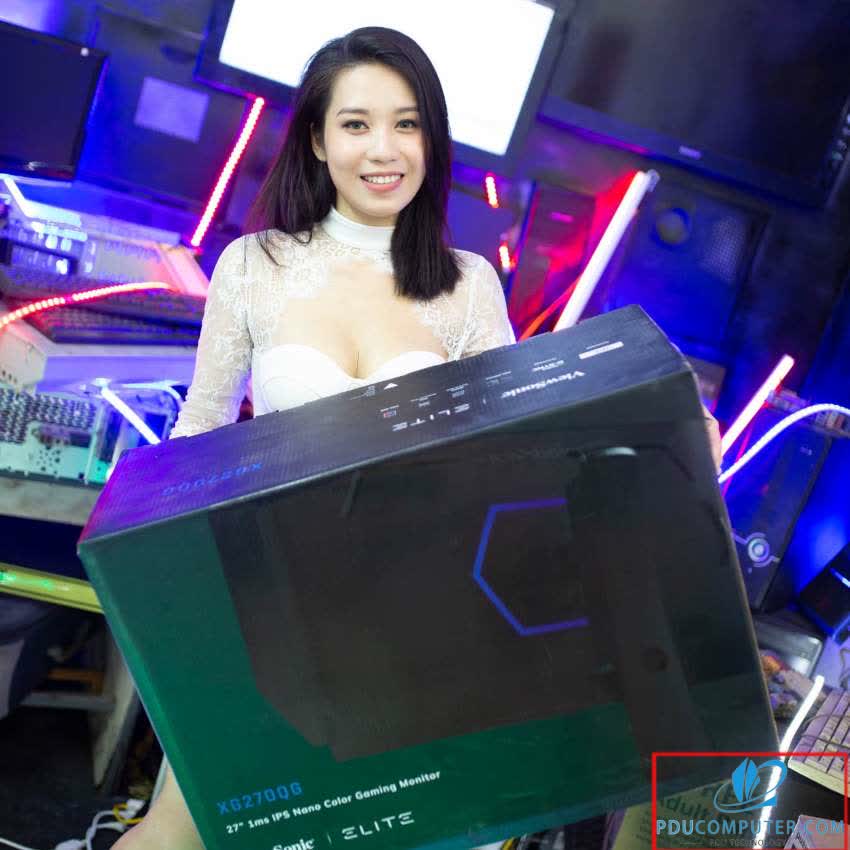 Màn hình Viewsonic XG270QG (27inch/QHD/NanoIPS/165Hz/1ms/350nits/HDMI+DP/G-Sync/Loa)