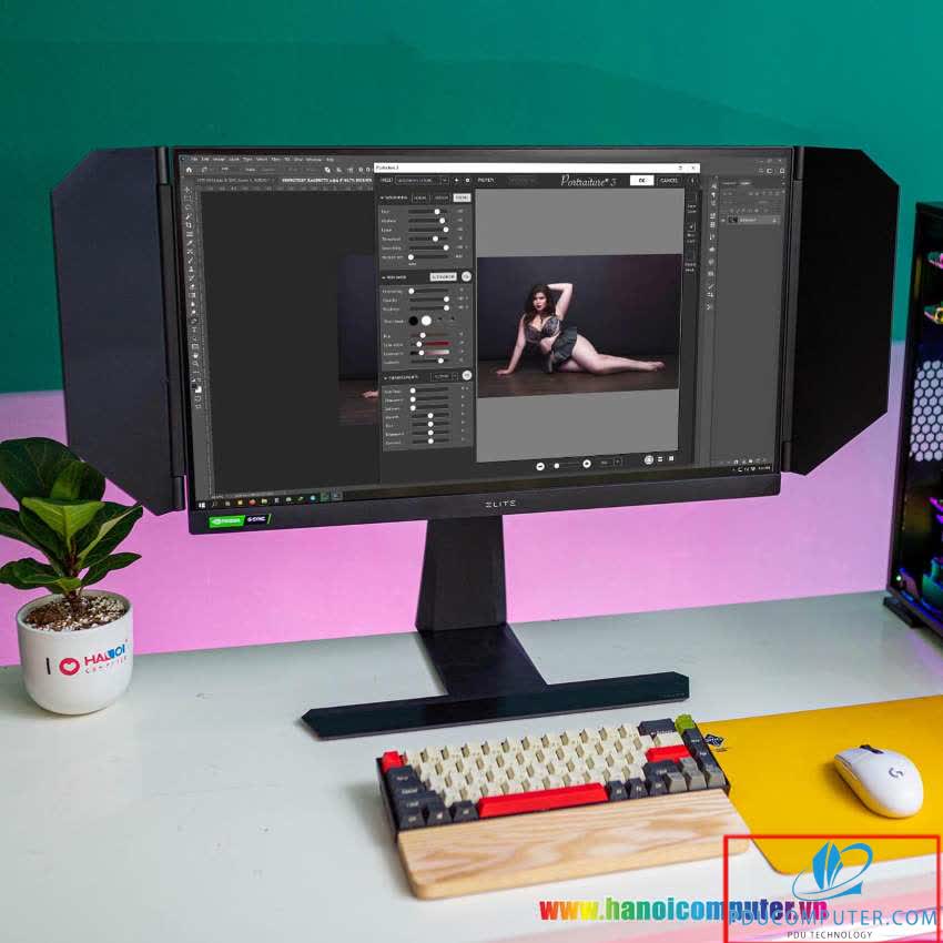 Màn hình Viewsonic XG270QG (27inch/QHD/NanoIPS/165Hz/1ms/350nits/HDMI+DP/G-Sync/Loa)