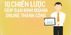 10 chiến lược giúp bạn kinh doanh online thành công