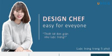 3 phút thiết kế ảnh quảng cáo cùng Design chef bằng phần mềm thiết kế online