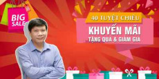 40 Tuyệt chiêu khuyến mại, tặng quà và giảm giá