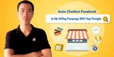 Auto Chatbot Facebook và Hệ thống Fanpage SEO Top Google
