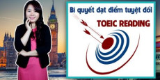 Bí quyết đạt điểm tuyệt đối bài thi TOEIC Reading