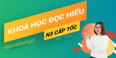 Học Tiếng Nhật: Đọc hiểu N3 cấp tốc (1 tháng)