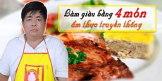 Làm giàu từ 4 món ẩm thực truyền thống