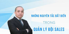 Những nguyên tắc bất biến trong quản lý đội sales