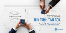 Quản trị Doanh Nghiệp: Xây dựng quy trình tinh gọn trên 1 trang giấy