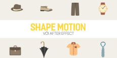 Shape motion với After effect
