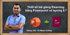 Thiết kế bài giảng elearning với Powerpoint 365 hoặc 2019 và Ispring 9.7