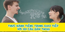 Thực hành tiếng Trung giao tiếp với 301 câu đàm thoại