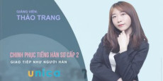 Tiếng Hàn sơ cấp 2: Giao tiếp như người Hàn