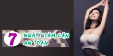 7 Ngày giảm cân an toàn