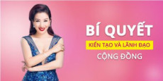 Bí quyết kiến tạo và lãnh đạo cộng đồng