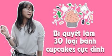 Bí quyết làm 30 loại bánh cupcakes cực đỉnh