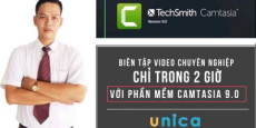 Biên tập video chuyên nghiệp chỉ trong 2 giờ học với phần mềm Camtasia 9.0