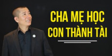 Cha mẹ học con thành tài