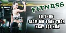 Fitness eo thon giảm mỡ toàn thân ngay tại nhà