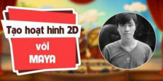 Làm phim hoạt hình 2D với MAYA