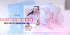 Massage kinh lạc dành cho mẹ bầu - Mẹ khỏe đẹp con khôn lớn