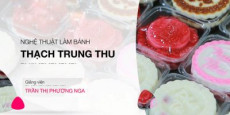 Nghệ thuật làm bánh thạch trung thu