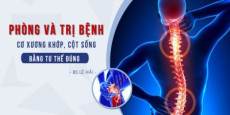 Phòng và trị bệnh cơ xương khớp, cột sống bằng tư thế đúng