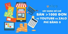 Xây dựng đế chế bán >1000 đơn từ Youtube và Zalo phí bằng 0