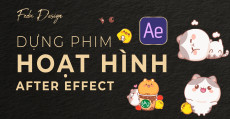 Dựng phim hoạt hình bằng PHOTOSHOP VÀ ABODE AFTER EFFECT.