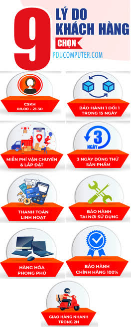 9 lí do nên chọn dịch vụ của pducomputer