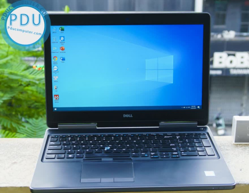 ngoài hình Dell Precision 7520 Core i7- 6820HQ| RAM 16GB| SSD 512GB| Quadro M1200M| 15.6″ FHD
