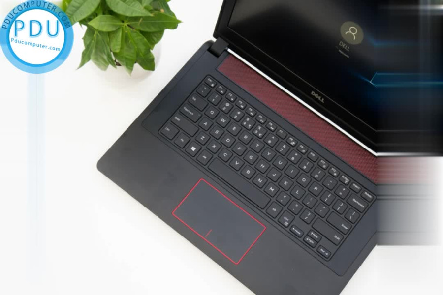 ngoài hình Laptop Cũ Dell Inspiron 7447 Gaming i5 4200H/4210H| RAM 4 GB |SSD120+HDD 500 | 14” HD | VGA GTX 850m (4gb)
