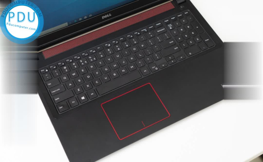 ngoài hình Laptop Cũ Dell Inspiron 7557 Gaming i5 – 4210H| RAM 8GB| SSD 128GB + HDD 500GB| 15.6” Full HD | VGA GTX 960m (4gb)
