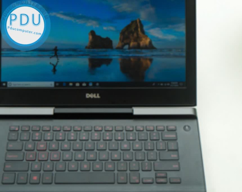 ngoài hình Laptop Cũ Dell Inspiron N7566 Core i7-6700HQ| RAM 8GB| SSD 128GB + HDD 1T| VGA 4GB NVIDIA GeForce GTX 960M| 15.6 inch full HD