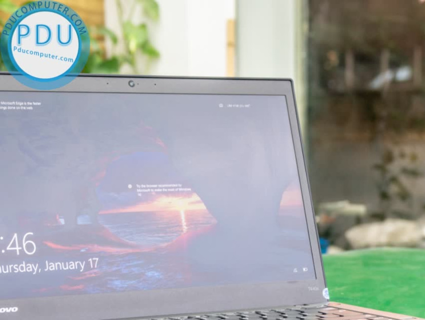 ngoài hình Laptop Cũ Lenovo Thinkpad T440s i5 4300U | RAM 4GB | SSD 120G | 14” HD+ 1600×900 | Card on