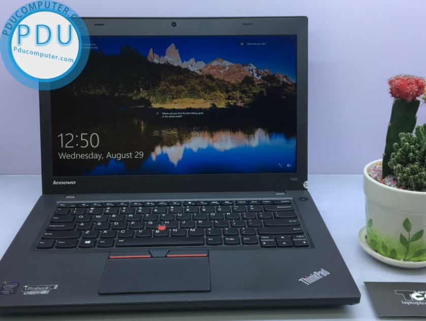 ngoài hình Laptop cũ Lenovo Thinkpad T450 i5 5300U | RAM 8GB | SSD 240GB| 14” HD+