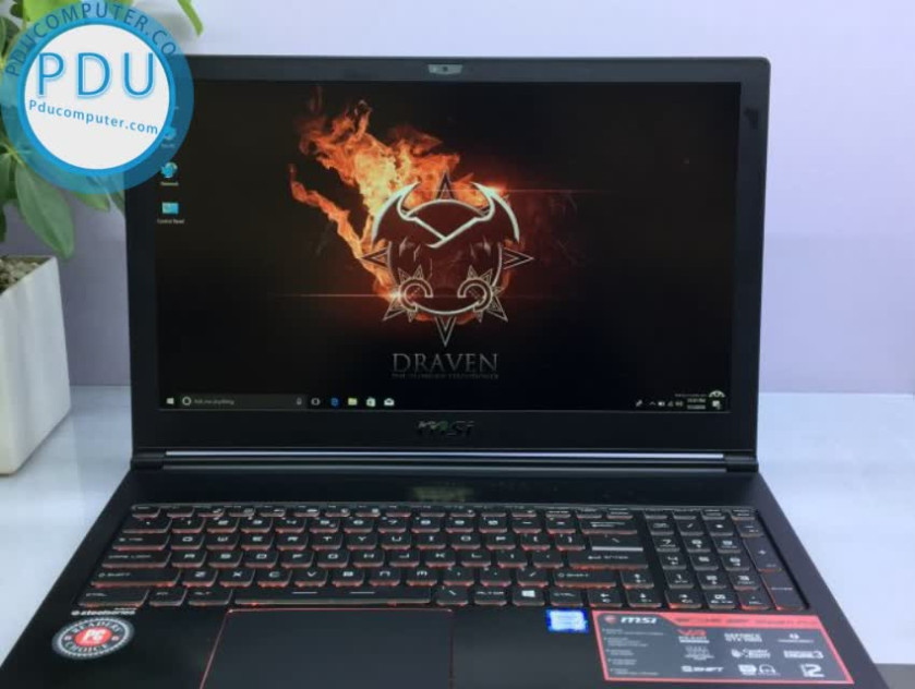 giới thiệu tổng quan Laptop Cũ MSI GS63 6RF Stealth Pro Core i7-6700HQ, RAM 16GB, SSD 128+HDD 1TB, NVIDIA GeForce GTX 1060 (6GB), 15.6 inch Full HD