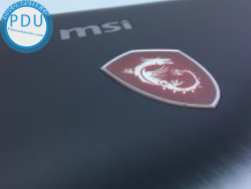 ngoài hình Laptop Cũ MSI GS63 6RF Stealth Pro Core i7-6700HQ, RAM 16GB, SSD 128+HDD 1TB, NVIDIA GeForce GTX 1060 (6GB), 15.6 inch Full HD