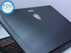 Laptop Cũ MSI GS63 6RF Stealth Pro Core i7-6700HQ, RAM 16GB, SSD 128+HDD 1TB, NVIDIA GeForce GTX 1060 (6GB), 15.6 inch Full HD