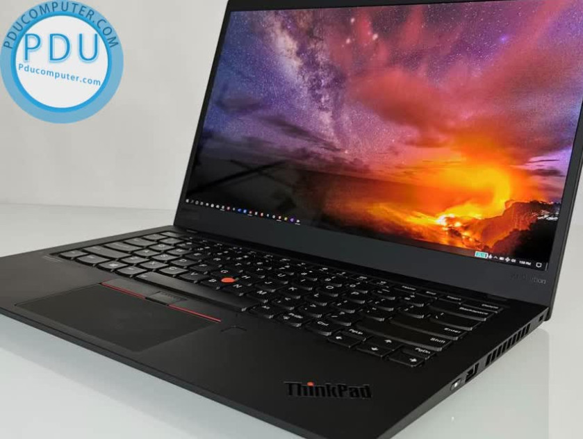ngoài hình Lenovo ThinkPad X1 Carbon Gen 7 / Core i5 8365U / RAM 8GB / M.2 PCIe 256GB / 14″ FHD