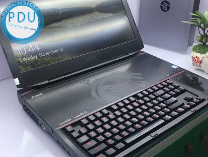 Nội quan MSI GT80S Titan Core i7-6820HK | RAM 16GB | SSD M2 PCIE 256GB & HDD 1TB | Full HD | VGA 6GB NVIDIA GeForce GTX 970M